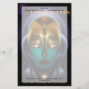 Daria Cyborg Queen Stationery