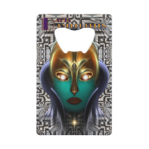 Daria Cyborg Queen Tech Credit Card Bottle Opener