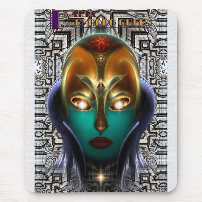 Daria Cyborg Queen Tech Mouse Pad (Front)