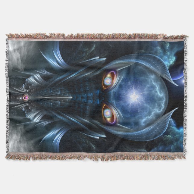 Darian Warrior Throw Blanket (Front)