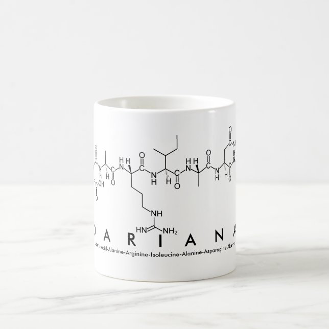 Dariana peptide name mug (Center)