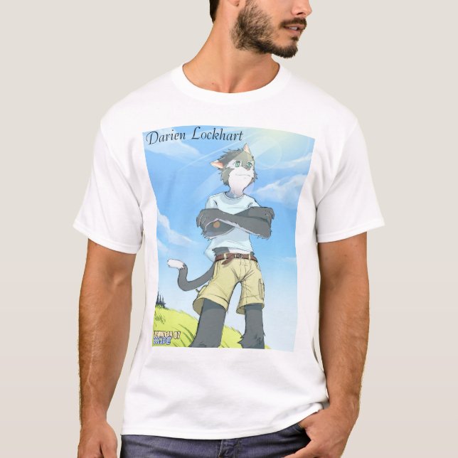 Darien Lockhart - by GreenMonkey T-Shirt (Front)