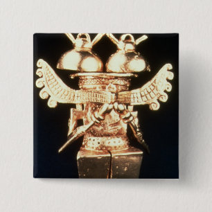 Darien Pectoral 2 Inch Square Button