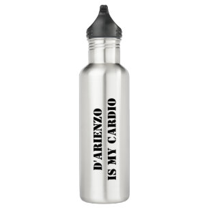 D'Arienzo is my cardio funny Tanguero Tango Dancer 710 Ml Water Bottle