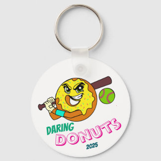Daring Doughnuts - Softball Bag Keychain