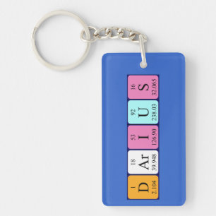 Darius periodic table name keyring