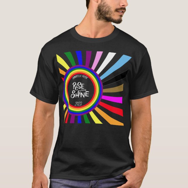 Dark 2023 Camarillo Pride Shirt (Front)