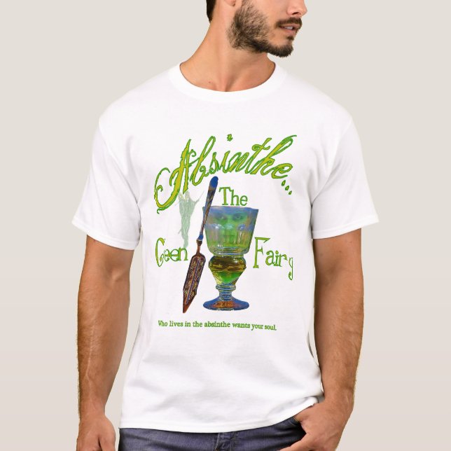 Dark Absinthe Green Fairy Shirt (Front)