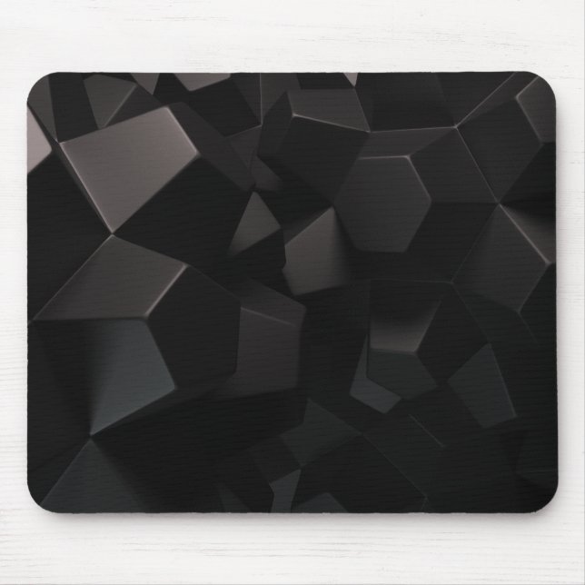 Dark Abstract Mouse Pad (Front)