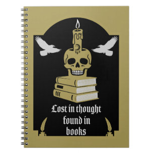 Dark Academia Aesthetic Notebook