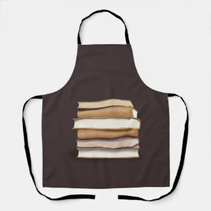 Dark Academia Antique Books Apron