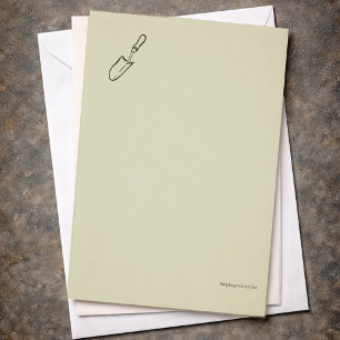 Dark Academia Botany Garden Reader Gift Stationery