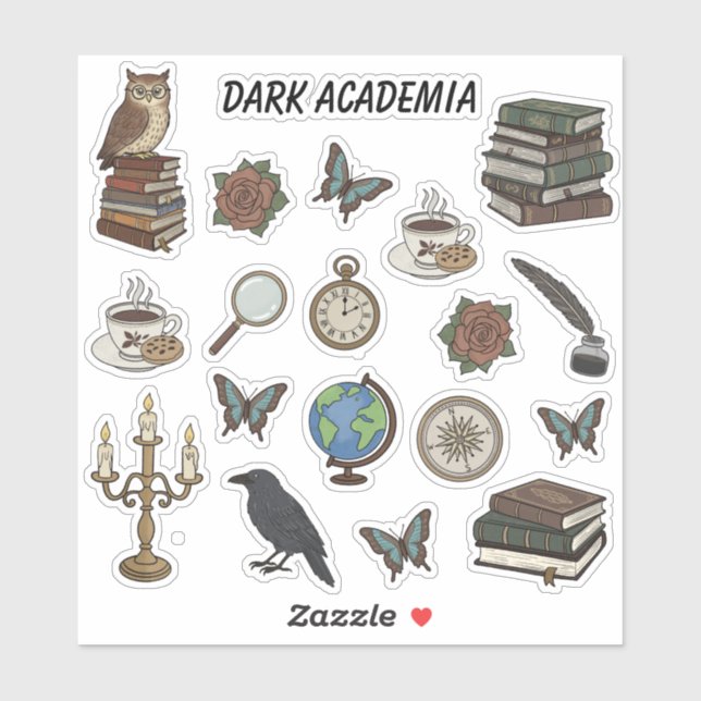 Dark Academia Bullet Journal  (Sheet)