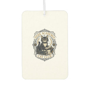 Dark Academia Cat Cat Dad Gift Idea - Dark Academi Air Freshener