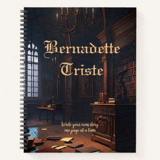 Dark Academia Library Livres Vibes Nom Sentiment