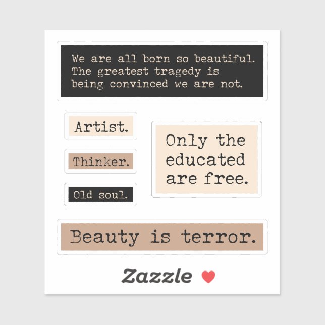 Dark academia quotes pack (Sheet)