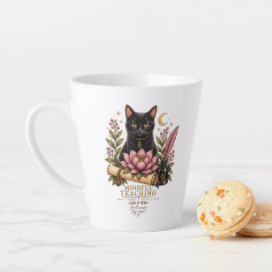 Dark Academia Teacher latte Mug for Her   Mindful 