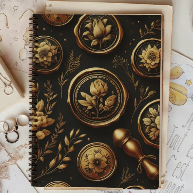 Dark Academia Timbre Vintage gothique Philatélique (Créateur téléchargé)