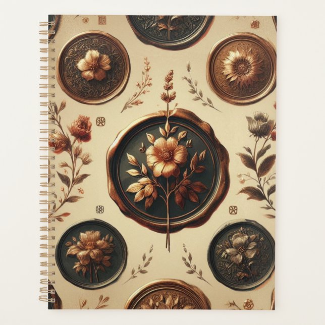 Dark Academia Timbre Vintage gothique Philatélique (Devant)