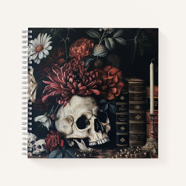 Dark Academic Notebook (Front)