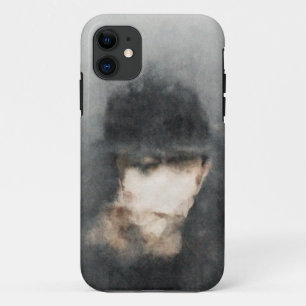 Dark Aesthetic Abstract Face Mobile Case