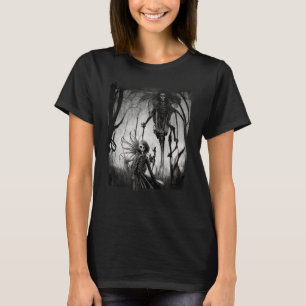 Dark Aesthetic Grunge Fairy Gothic Horror T-Shirt