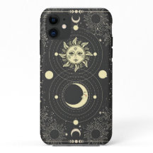 Dark Aesthetic Tarot Sun Moon Clouds
