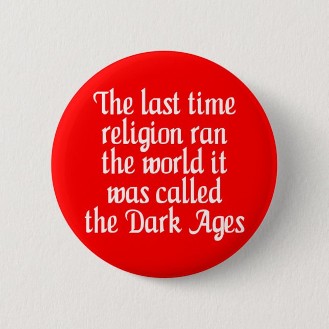 Dark Ages 2 Inch Round Button (Front)