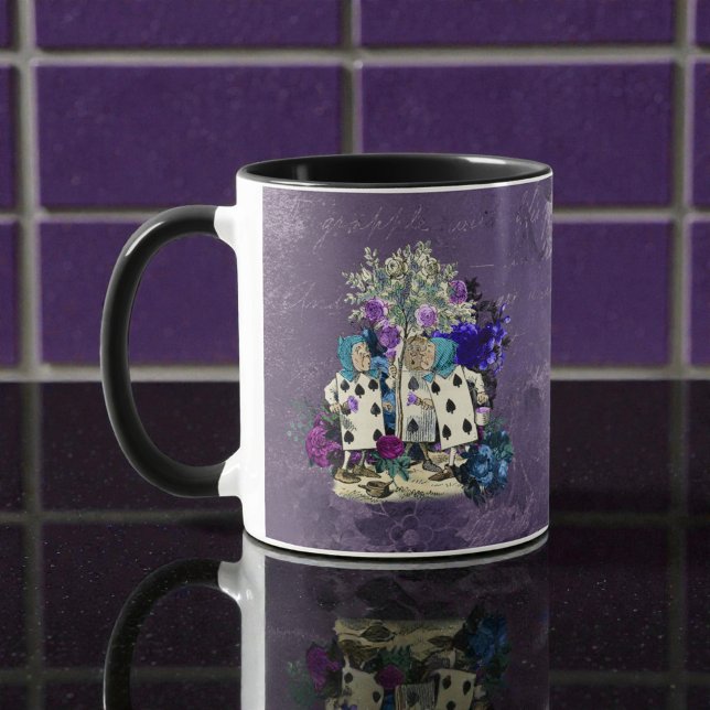 Dark Alice Rustic Deep Purple Mug (Creator Uploaded)