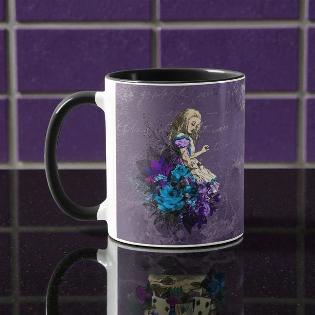 Dark Alice Rustic Deep Purple Mug (Creator Uploaded)
