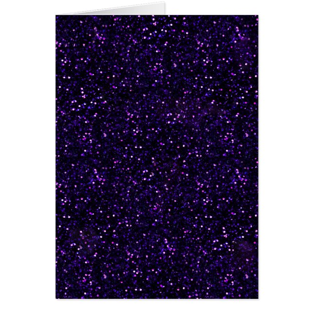 Dark Amethyst Purple Glitter (Front)