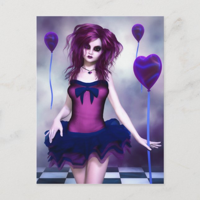 Dark Amusement Postcard (Front)