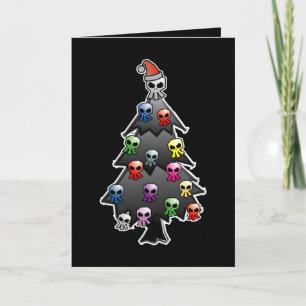 Dark and Gothic Holiday Greeting Card