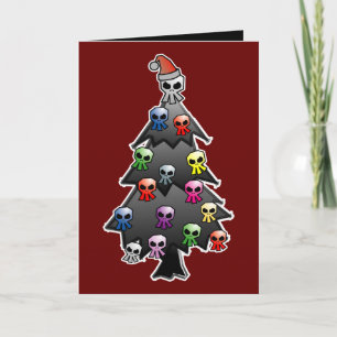 Dark and Gothic Holiday Greeting Card