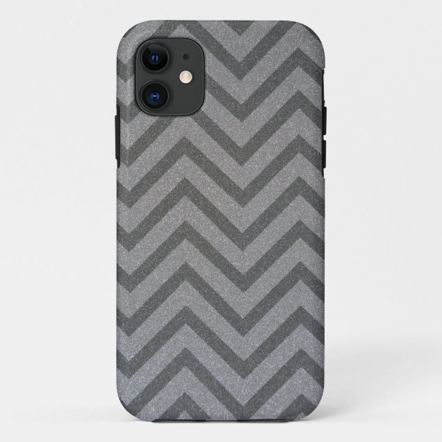 Dark and Light Chevron Pattern Case-Mate iPhone Case (Back)