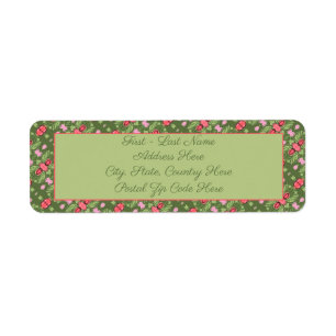 Dark And Light Green With Pink And Coral