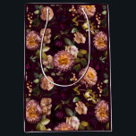 Dark and Moody Bridal Shower Wrapping Paper  Medium Gift Bag<br><div class="desc">Dark and Moody Bridal Shower Wrapping Paper</div>