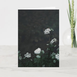 Dark and moody meadow, Sympathy Card