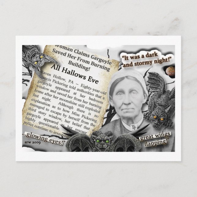 Dark and Stormy Night! Postcard (Front)