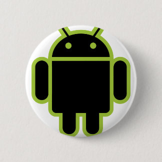 Dark Android 2 Inch Round Button