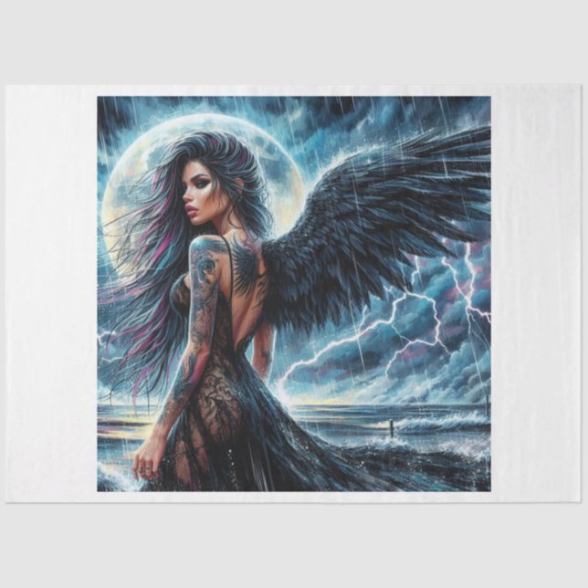 Dark Angel 2 Tissue Paper (Front)