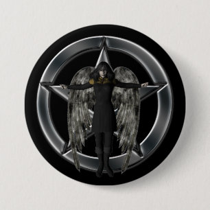 Dark Angel 3 Inch Round Button