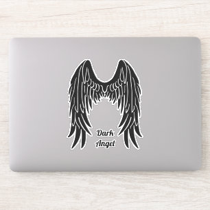 Dark Angel Black Wings Vinyl Cutout Sticker