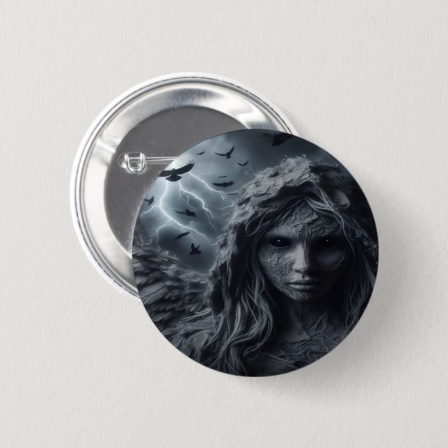 Dark Angel Button (Front & Back)