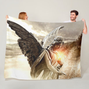 DARK ANGEL FLEECE BLANKET