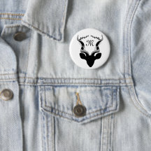 Dark Antelope Silhouette w Customized Monogram