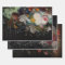 Dark Antique Floral Still Life Decoupage