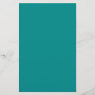 Dark Aqua-Coloured Stationery
