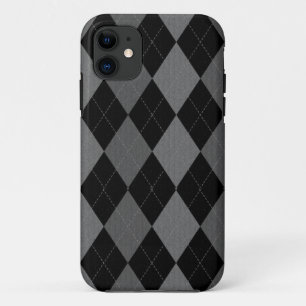 Dark Argyle iPhone 11 Case