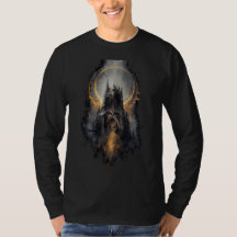 Dark Art Cathedral Skull Long Sleeve Shirt